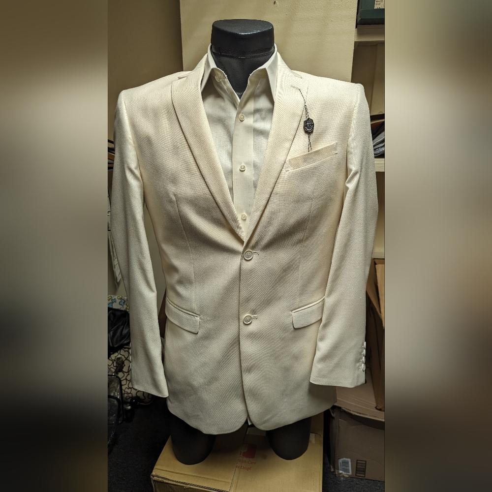 Gianni Uomo Cream Suit